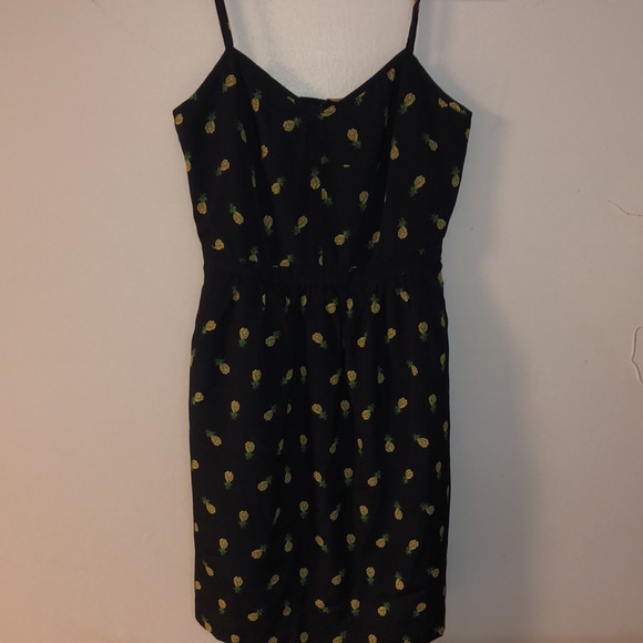 J. Crew Pineapple Spaghetti Strap Dress - Picture 5 of 13